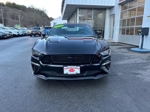 used 2021 Ford Mustang car, priced at $34,990