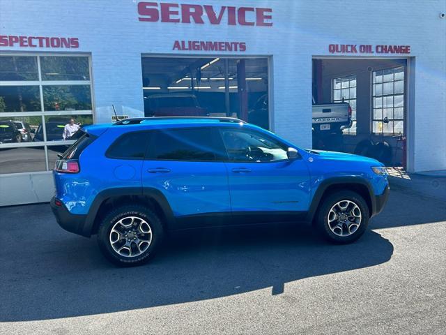 used 2021 Jeep Cherokee car, priced at $25,990