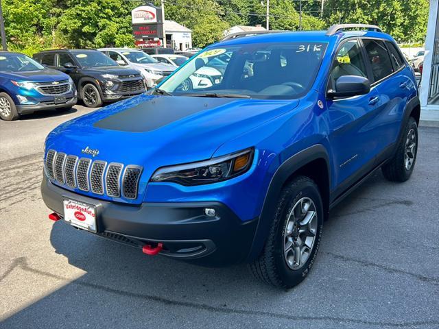 used 2021 Jeep Cherokee car, priced at $25,990