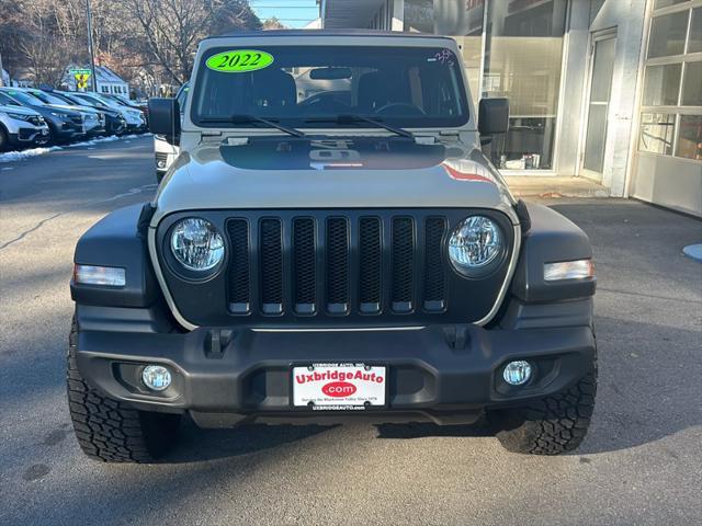 used 2022 Jeep Wrangler Unlimited car, priced at $31,440