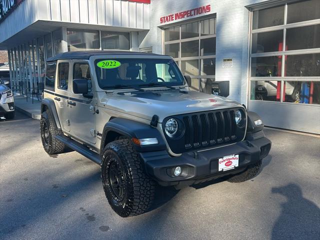 used 2022 Jeep Wrangler Unlimited car, priced at $31,440