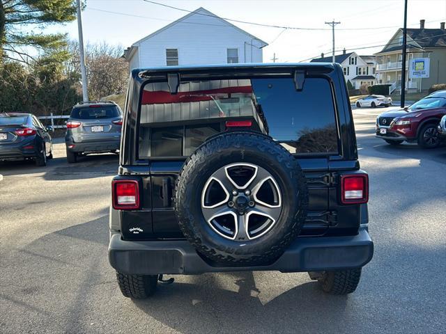 used 2021 Jeep Wrangler Unlimited car, priced at $33,990