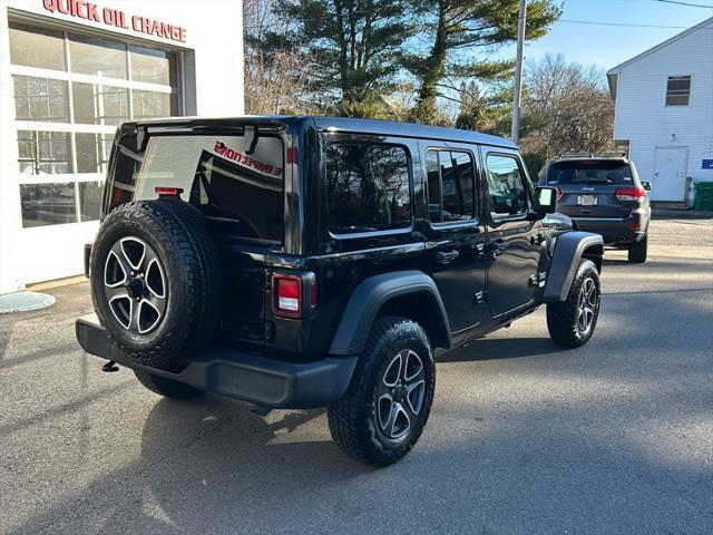 used 2021 Jeep Wrangler Unlimited car, priced at $33,990