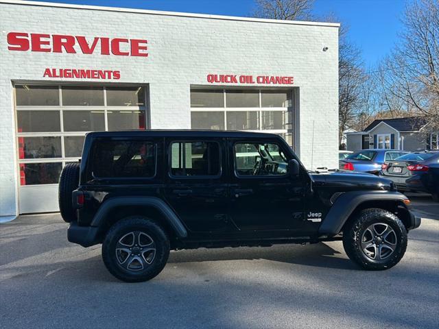 used 2021 Jeep Wrangler Unlimited car, priced at $33,990