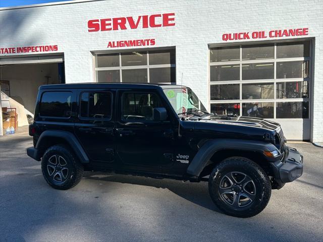 used 2021 Jeep Wrangler Unlimited car, priced at $33,990