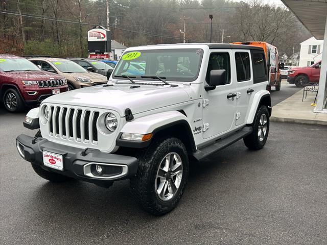 used 2021 Jeep Wrangler Unlimited car, priced at $34,990