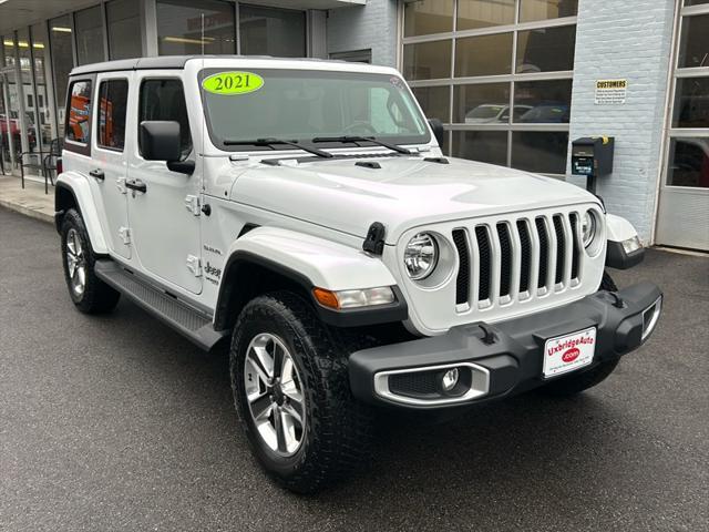 used 2021 Jeep Wrangler Unlimited car, priced at $34,990