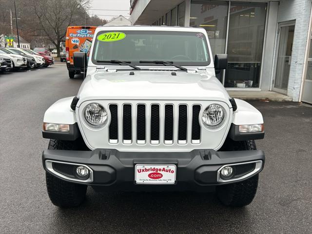 used 2021 Jeep Wrangler Unlimited car, priced at $34,990