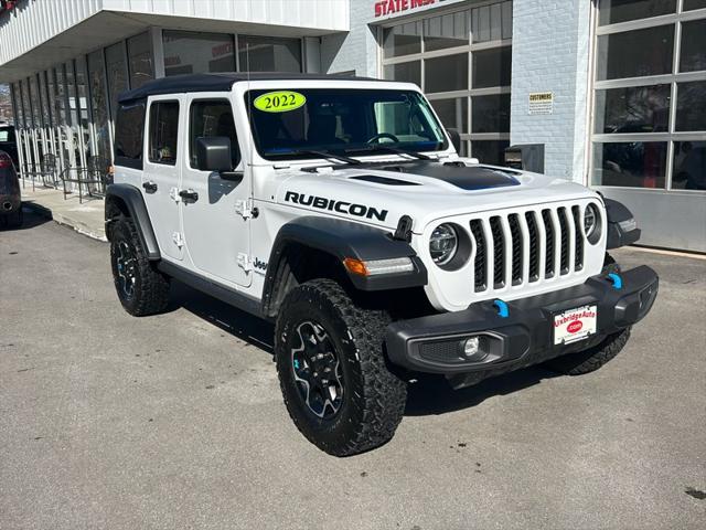 used 2022 Jeep Wrangler Unlimited 4xe car, priced at $33,990