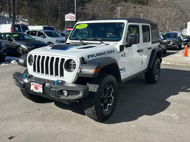 used 2022 Jeep Wrangler Unlimited 4xe car, priced at $33,990