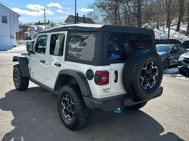 used 2022 Jeep Wrangler Unlimited 4xe car, priced at $33,990