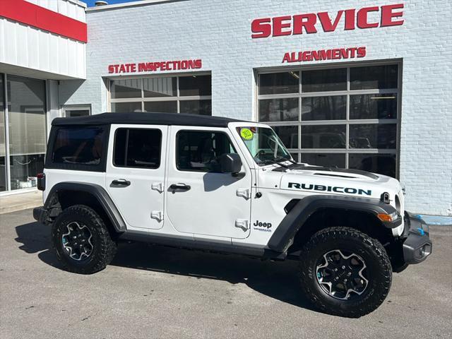 used 2022 Jeep Wrangler Unlimited 4xe car, priced at $33,990