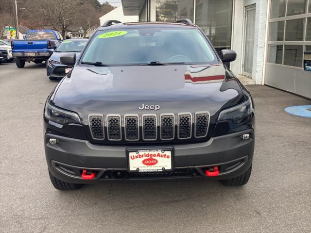 used 2021 Jeep Cherokee car, priced at $27,990