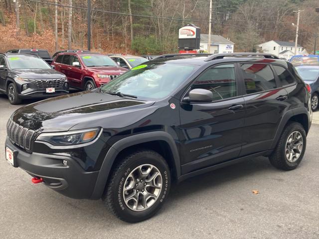 used 2021 Jeep Cherokee car, priced at $27,990