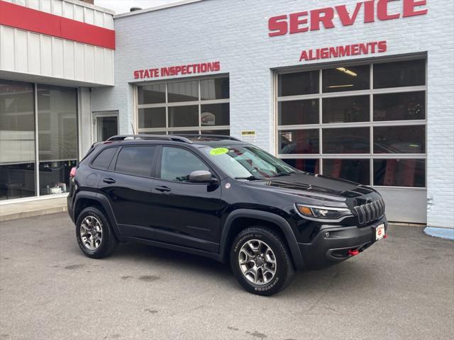 used 2021 Jeep Cherokee car, priced at $27,990