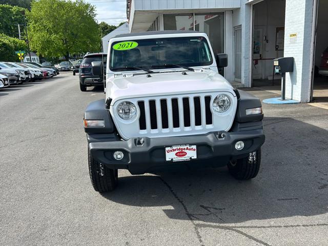 used 2021 Jeep Wrangler Unlimited car, priced at $29,990