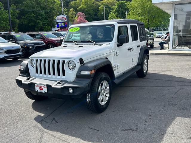 used 2021 Jeep Wrangler Unlimited car, priced at $29,990