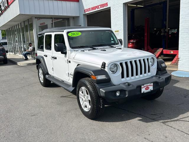 used 2021 Jeep Wrangler Unlimited car, priced at $29,990