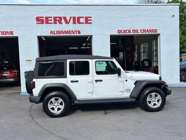 used 2021 Jeep Wrangler Unlimited car, priced at $29,990