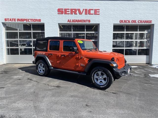 used 2018 Jeep Wrangler Unlimited car, priced at $24,990