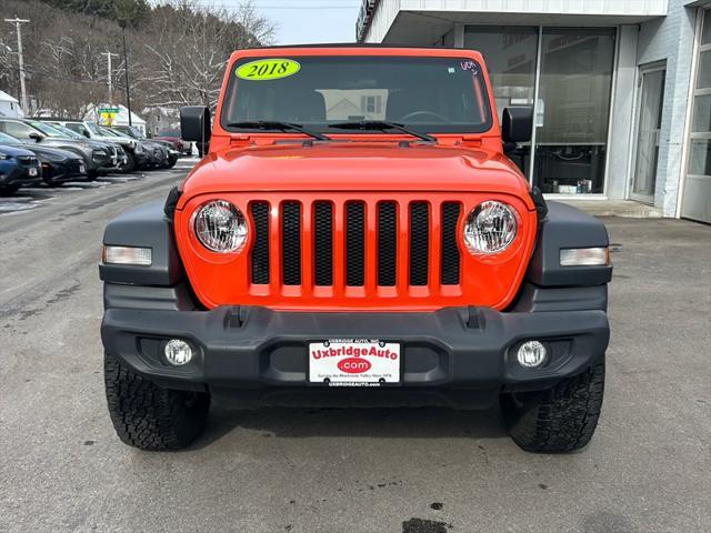 used 2018 Jeep Wrangler Unlimited car, priced at $24,990