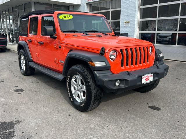 used 2018 Jeep Wrangler Unlimited car, priced at $24,990