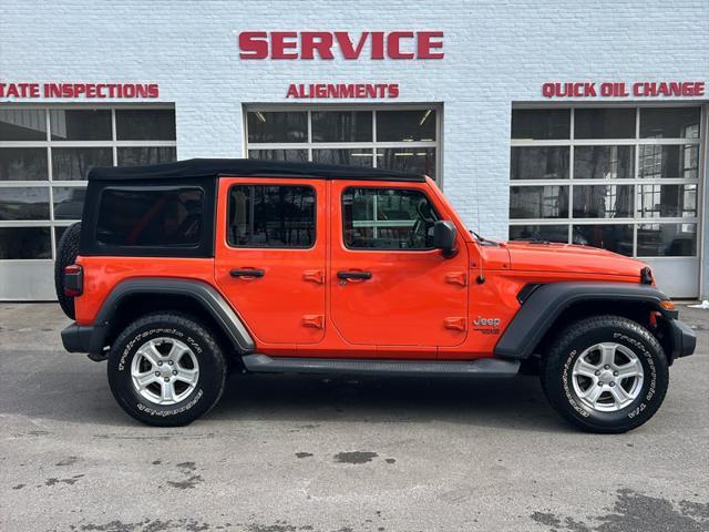 used 2018 Jeep Wrangler Unlimited car, priced at $24,990