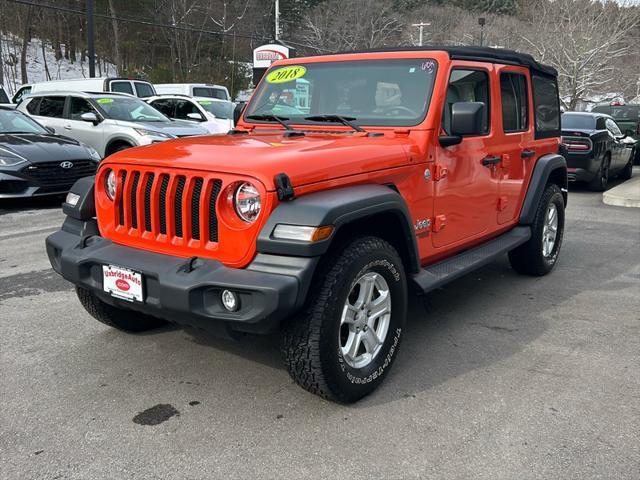 used 2018 Jeep Wrangler Unlimited car, priced at $24,990