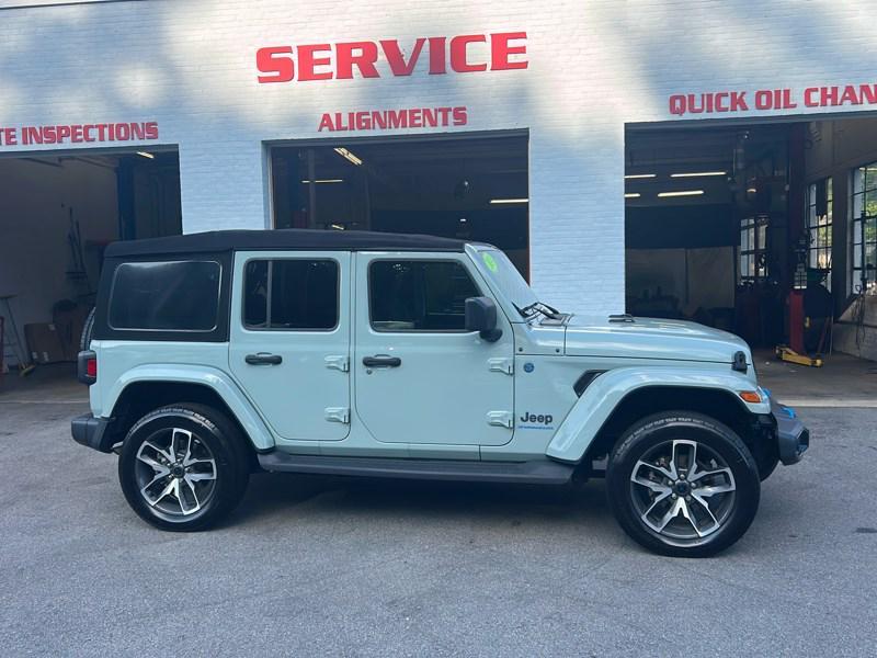 used 2024 Jeep Wrangler 4xe car, priced at $34,690