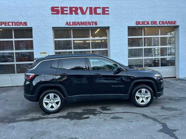 used 2022 Jeep Compass car, priced at $21,990