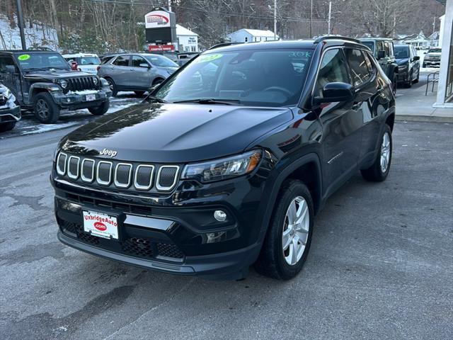 used 2022 Jeep Compass car, priced at $21,990