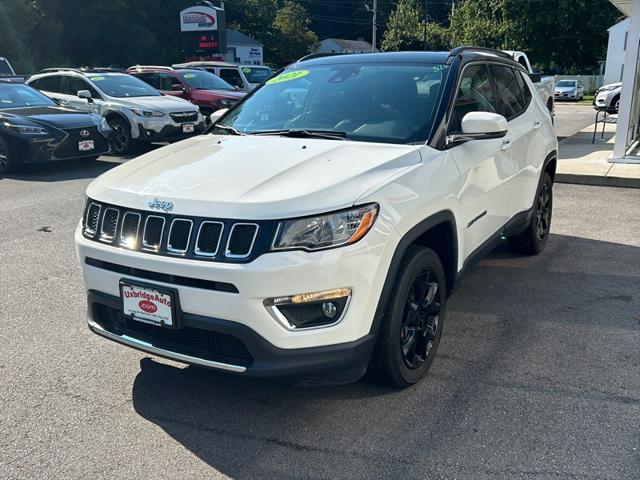 used 2021 Jeep Compass car, priced at $21,690