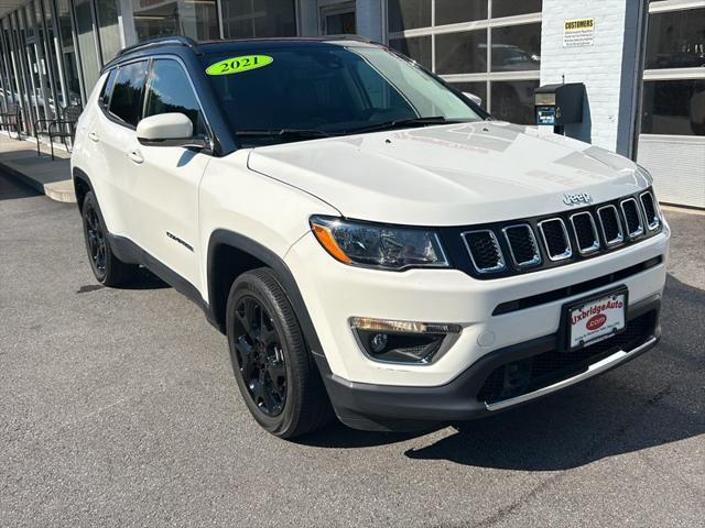 used 2021 Jeep Compass car, priced at $21,690