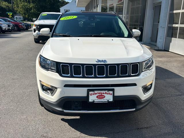 used 2021 Jeep Compass car, priced at $21,690