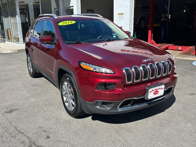 used 2018 Jeep Cherokee car, priced at $19,970