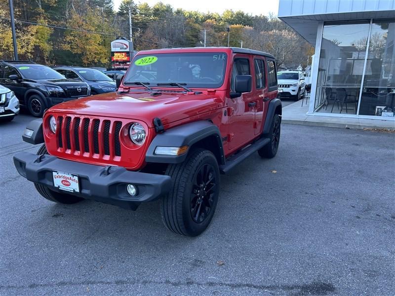 used 2022 Jeep Wrangler Unlimited car, priced at $29,990