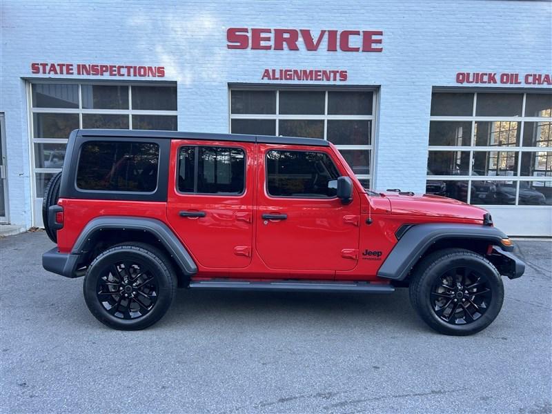 used 2022 Jeep Wrangler Unlimited car, priced at $29,990