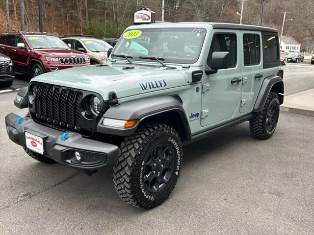 used 2023 Jeep Wrangler 4xe car, priced at $36,990