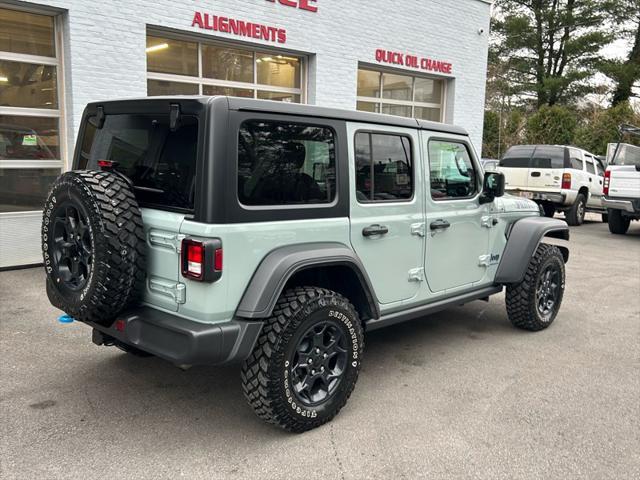 used 2023 Jeep Wrangler 4xe car, priced at $36,990