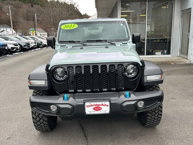 used 2023 Jeep Wrangler 4xe car, priced at $36,990