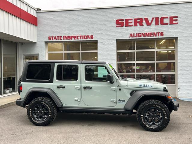 used 2023 Jeep Wrangler 4xe car, priced at $36,990