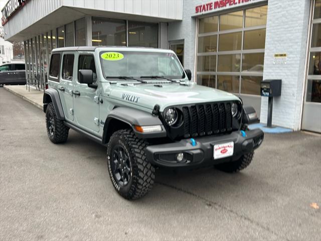 used 2023 Jeep Wrangler 4xe car, priced at $36,990