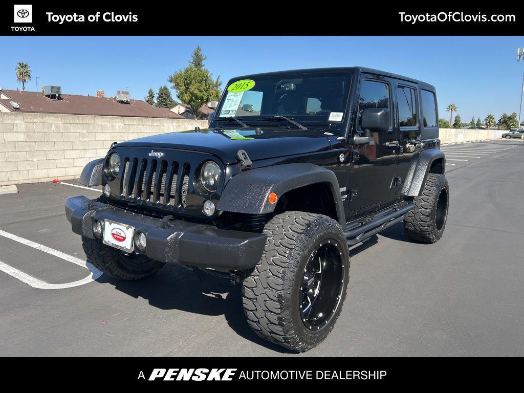 used 2015 Jeep Wrangler Unlimited car, priced at $18,900