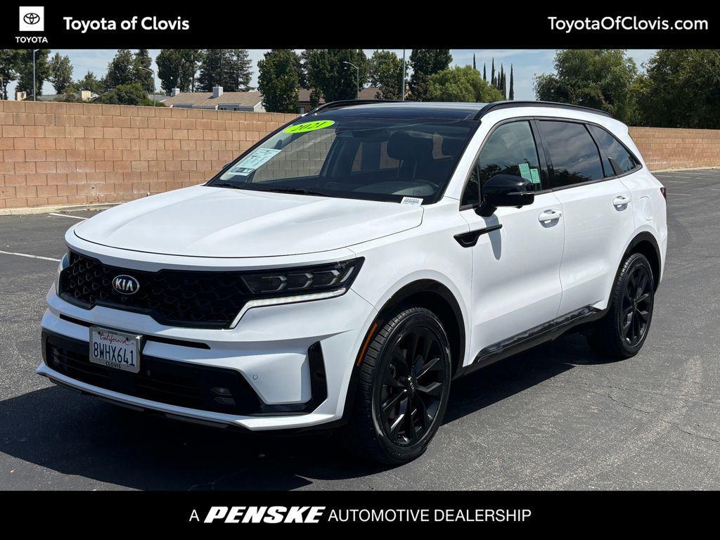 used 2021 Kia Sorento car, priced at $21,500
