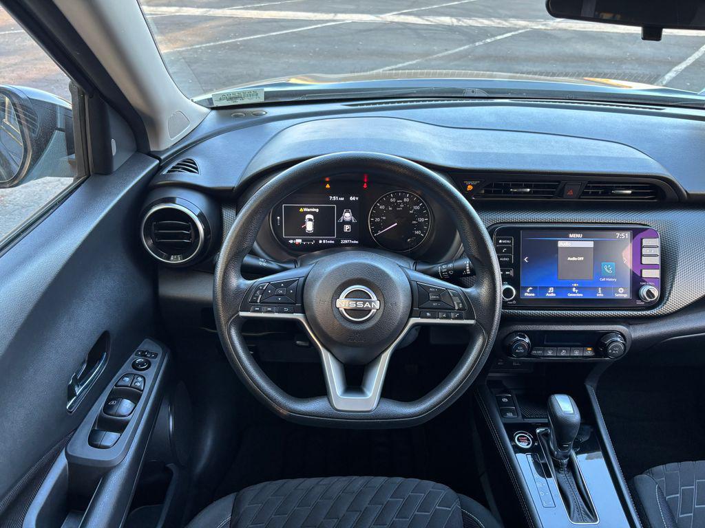 used 2022 Nissan Kicks car, priced at $17,500