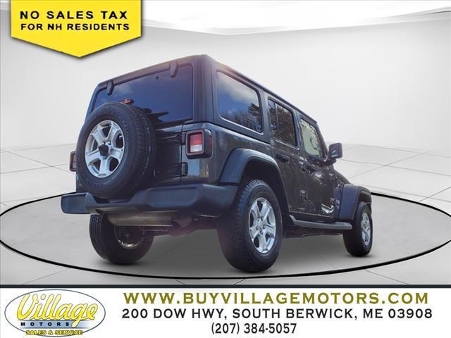 used 2018 Jeep Wrangler Unlimited car, priced at $23,988