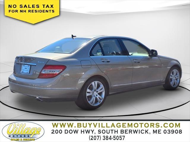 used 2008 Mercedes-Benz C-Class car, priced at $8,890
