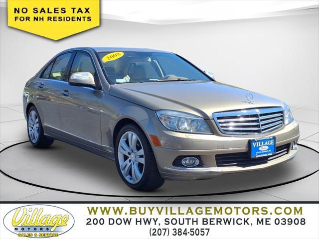 used 2008 Mercedes-Benz C-Class car, priced at $8,890