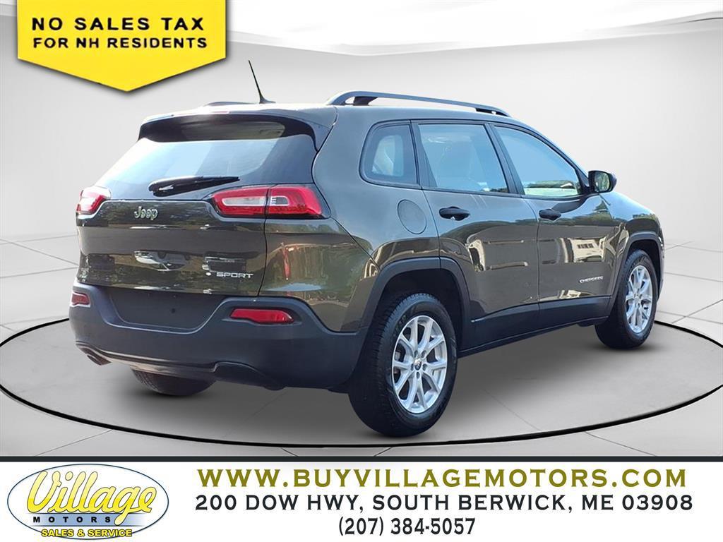 used 2015 Jeep Cherokee car, priced at $9,980