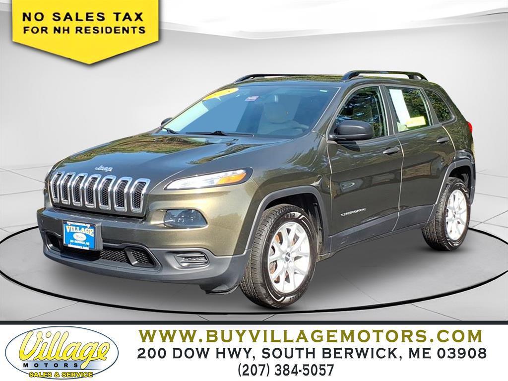 used 2015 Jeep Cherokee car, priced at $9,980